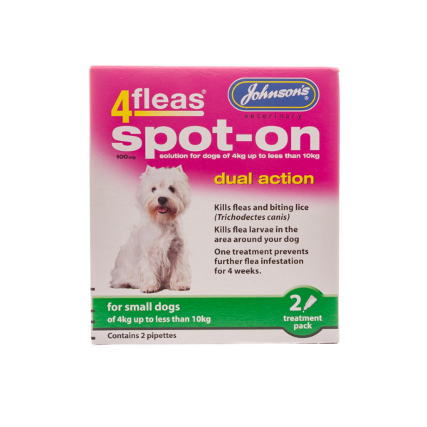 Johnsons 4Fleas Spot On - 4-10kg